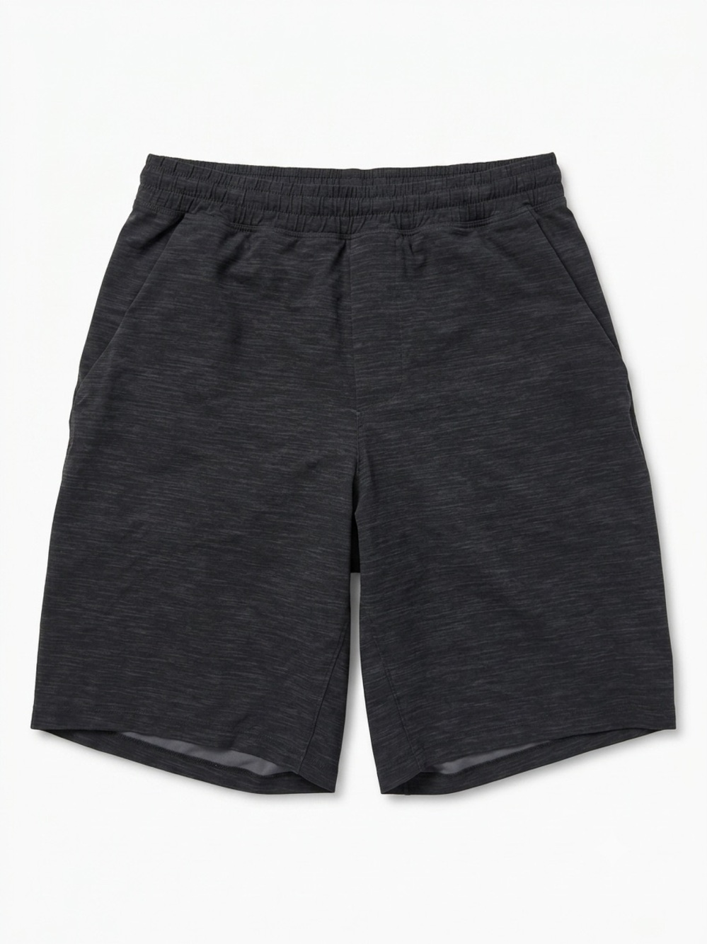 Lululemon Men's Heathered Charcoal Lined Athletic Gym Shorts Size Small S